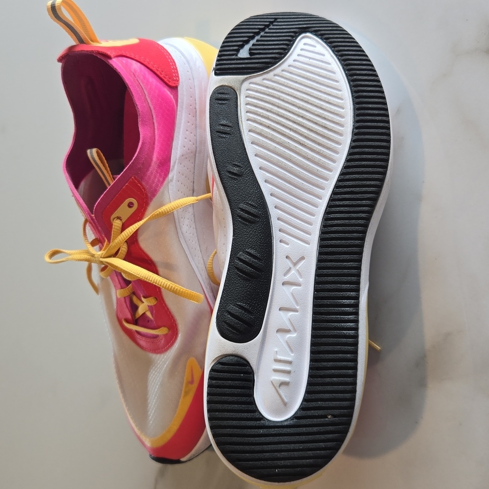 Nike Pink and Yellow Athletic Shoes with Sleek Design - Picture 5 of 6